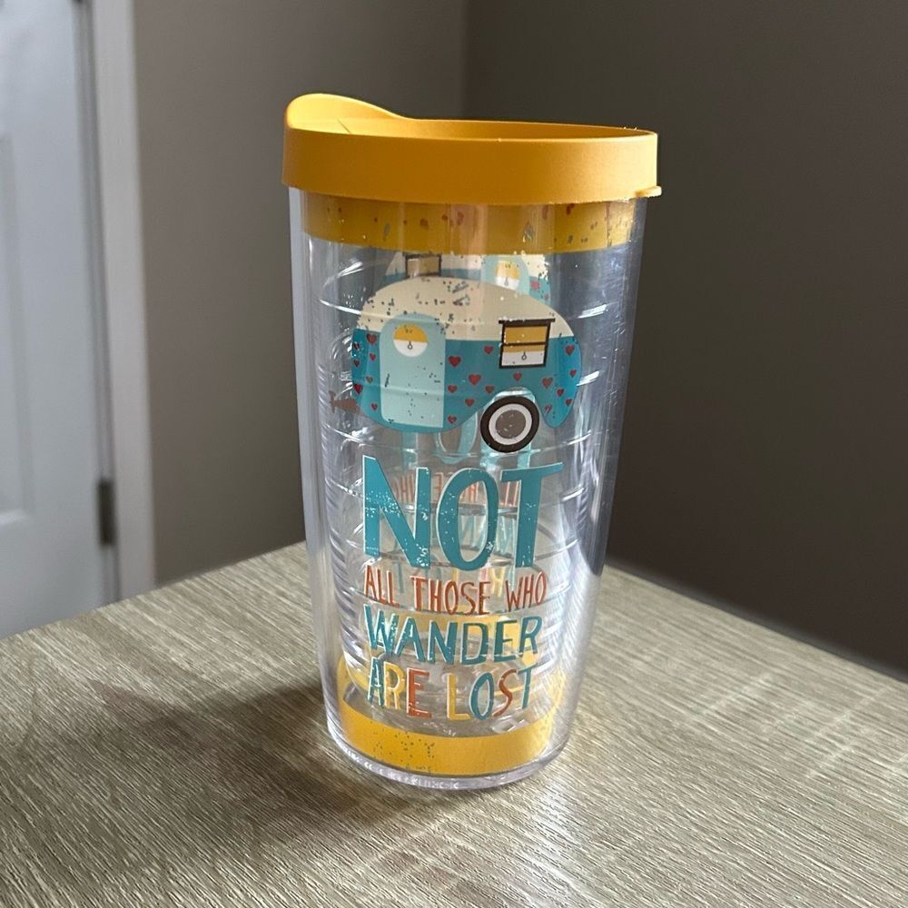 NWOT … TERVIS “Not All Those Who Wander Are Lost” Tumbler